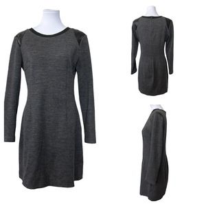 Joseph Gray Long Sleeve Dress